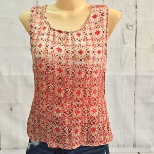 Angie Brand Boho Sleeveless Side Cutout Tank